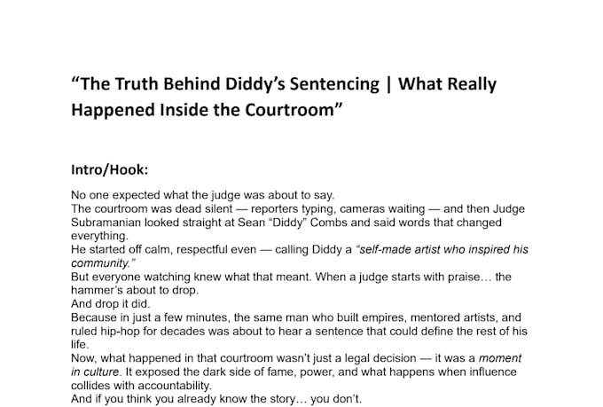 do script writing for youtube videos